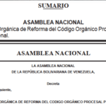 Código Orgánico Procesal Penal 2021
