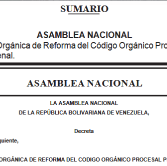 Código Orgánico Procesal Penal 2021 1 Código Orgánico Procesal Penal 2021