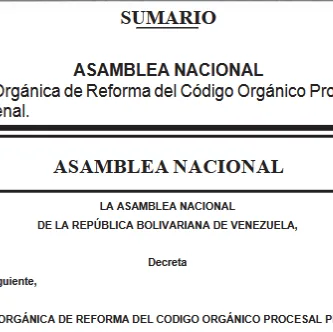 Código Orgánico Procesal Penal 2021 1 Código Orgánico Procesal Penal 2021
