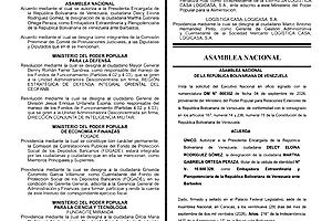 Gaceta Oficial #43469 29/09/2026 5 Gaceta Oficial