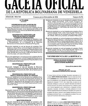 Gaceta Oficial
